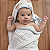 Toalha Soft com Capuz Bublim Baby Temas Urso Carrinho Incomfral Ref:76120-533 - Imagem 2