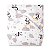 Toalha Soft com Capuz Bublim Baby Panda Cinza Incomfral Ref:76085-482 - Imagem 1