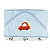 Toalha Plush com Puff no Capuz e Forro de Fralda Bublim Baby Carrossauro Incomfral Ref:76045-0J3 - Imagem 1