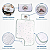 Trocador de Fraldas Muito Mimo Neutro 67cm x 47cm Minasrey Ref:5345 81-NEU - Imagem 3