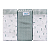 Fralda Baby Joy Estampada Lisa com Vira e Bainha Flechas Verde 65cm x 67cm com 3 Unidades Incomfral Ref:32104-615 - Imagem 1