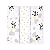Cueiro Flanelado Bublim Baby Petit Panda Cinza 100cm x 80cm 3 Unidades Incomfral Ref:28026-482 - Imagem 1