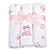 Kit Cueiro Muito Mimo Temas Gatinha Algodão 80cm x 80cm 3 Unidades Minasrey Ref:5348 62-RBB - Imagem 1