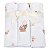 Kit Cueiro Muito Mimo Temas Cachorrinho Algodão 80cm x 80cm 3 Unidades Minasrey Ref:5350 62-BEG - Imagem 1