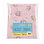 Jogo de Lençol Americano Pixuxu Malha Urso Soninho Rosa com 3 Peças Incomfral Ref:34055-636 - Imagem 1