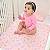 Jogo de Lençol Americano Bublim Baby Malha Arco-Íris Rosa com 3 Peças Incomfral Ref:34038-466 - Imagem 2