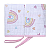 Pano de Boca Soft Estampado Arco-Íris Mágico com Prendedor Baby Joy Incomfral Ref:58030-0G4 - Imagem 2