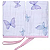 Pano de Boca Soft Estampado Borboletinhas com Prendedor Baby Joy Incomfral Ref:58030-0G3 - Imagem 2