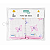 Pano de Boca Soft Estampado Borboletinhas com Prendedor Baby Joy Incomfral Ref:58030-0G3 - Imagem 1