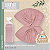 Manta Tricot Loupiot Rosa Acrílico 85cm x 85cm Loup Cores Minasrey Ref:5316 68-RBB - Imagem 3