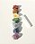 Kit Cristais 7 Chakras Bruto (G) + Bastão de Selenita (G) - Imagem 2