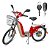 Bicicleta Elétrica Scooter 350w 48v 12ah Sousa Vermelho - Imagem 1