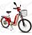Bicicleta Elétrica Scooter 350w 48v 12ah Sousa Vermelho - Imagem 2