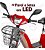 Bicicleta Elétrica Scooter 350w 48v 12ah Sousa Vermelho - Imagem 4