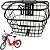 Cesta Dianteira Para Bike Bicicleta Elétrica Sousa Eco - Imagem 2