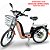 Carenagem Tampa Da Bateria Bicicleta Elétrica Sousa 350w - Imagem 10