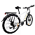 Bicicleta Elétrica Viper Urbana 350W Pedal Assistido Com Acelerador Cor Branda e Dourada - Imagem 2