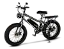 Bicicleta Elétrica Scoote Big Foot T1 Twoo Dogs 750w 48v Aro 20 c/ Alarme e 2 Lugares - Imagem 7