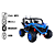 Carrinho Elétrico Infantil Utv Voxtrail Quadriciclo 12VJipe com Controle e Bluetooth - Imagem 7