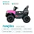 Carrinho Elétrico infantil Jipe Com Controle Remoto Titan Xr 12v Bang Toys Cor Rosa - Imagem 2