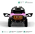 Carrinho Elétrico infantil Jipe Com Controle Remoto Titan Xr 12v Bang Toys Cor Rosa - Imagem 3