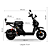 Scooter Elétrica Explorer 1000W 60V Lítio c/ Alarme e 2 Lugares - Imagem 9