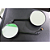Retrovisor Redondo Safe Scooter Triciclo Bicicleta Elétrica Universal Par - Imagem 3