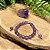 Pulseira de Ametista - Esferas em Cristais 6mm - Imagem 4
