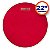 Pele Bumbo 22 Evans Red Hidraulica Vermelha Transparente - Imagem 3
