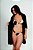 Kimono aberto preto Excentric - Imagem 2