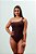 Maiô marrom Excentric mula manca modelo Amber - Imagem 1