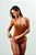 Maiô Diva bronze textura Excentric - Imagem 1