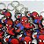 Chaveiro Emborrachado Homem Aranha - 1 unidade - Imagem 3