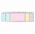 Refil para Guarda Fichas 5 Cores Candy Colors Quadriculado - Imagem 2