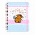 Caderno Colegial Reposicionável Espalhe Amor - Imagem 2