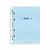 Caderno Colegial Argolado Capa Dura Brilhe - 80 folhas gramatura 90g/m² - Imagem 7
