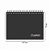 Caderno Sketchbook para desenho Capa dura Preto A4 40 folhas 150g/m² - Imagem 2