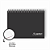 Caderno Sketchbook para desenho Capa dura Preto A4 40 folhas 150g/m² - Imagem 3