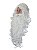Barba, Bigode, peruca falsa Branca Papai Noel + gorro grátis 75cm - Imagem 12