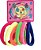 Kit 72 Elásticos Coloridos Xuxinha Para Cabelo Infantil - Imagem 3