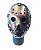 Mascara Jason super luxo tipo metalizado Fantasia terror - Imagem 7