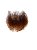 Barba Falsa cavanhaque castanho cabelo humano + Cola - Imagem 2