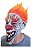 Máscara de látex Palhaço Chama Inferno Halloween Cosplay - Imagem 4