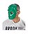Máscara hulk de plástico rígido fantasia - Imagem 2