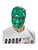 Máscara hulk de plástico rígido fantasia - Imagem 1