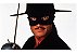 kit Chapéu e Máscara do Zorro Fantasia Festa Cosplay - Imagem 2