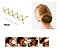 Kit 4 Espiral Hair Pin Prendedor De Coque - Imagem 4
