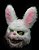 Fantasia Máscara coelho assassino Branco - Imagem 7
