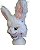 Fantasia Máscara coelho assassino Branco - Imagem 2