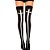 Meia longa over knee Desenho de cruz adulto cosplay gótica - Imagem 2